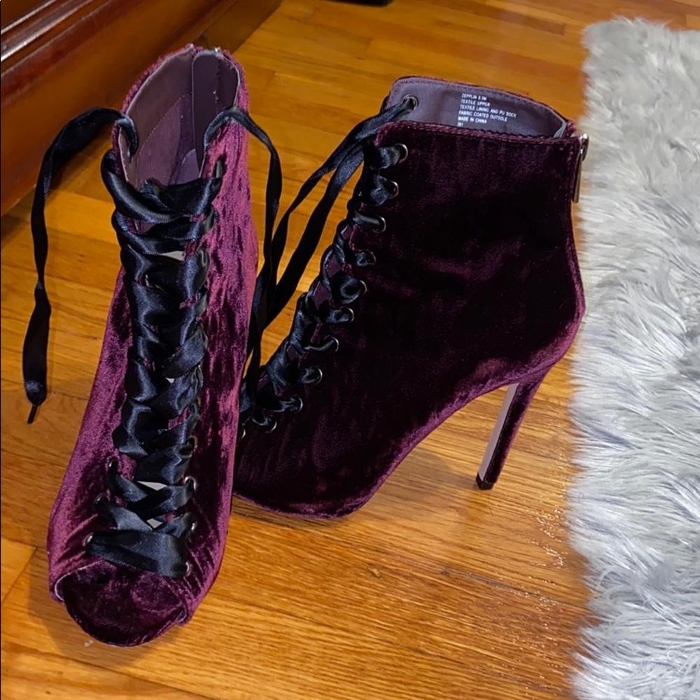 Steve Madden Velvet Heels